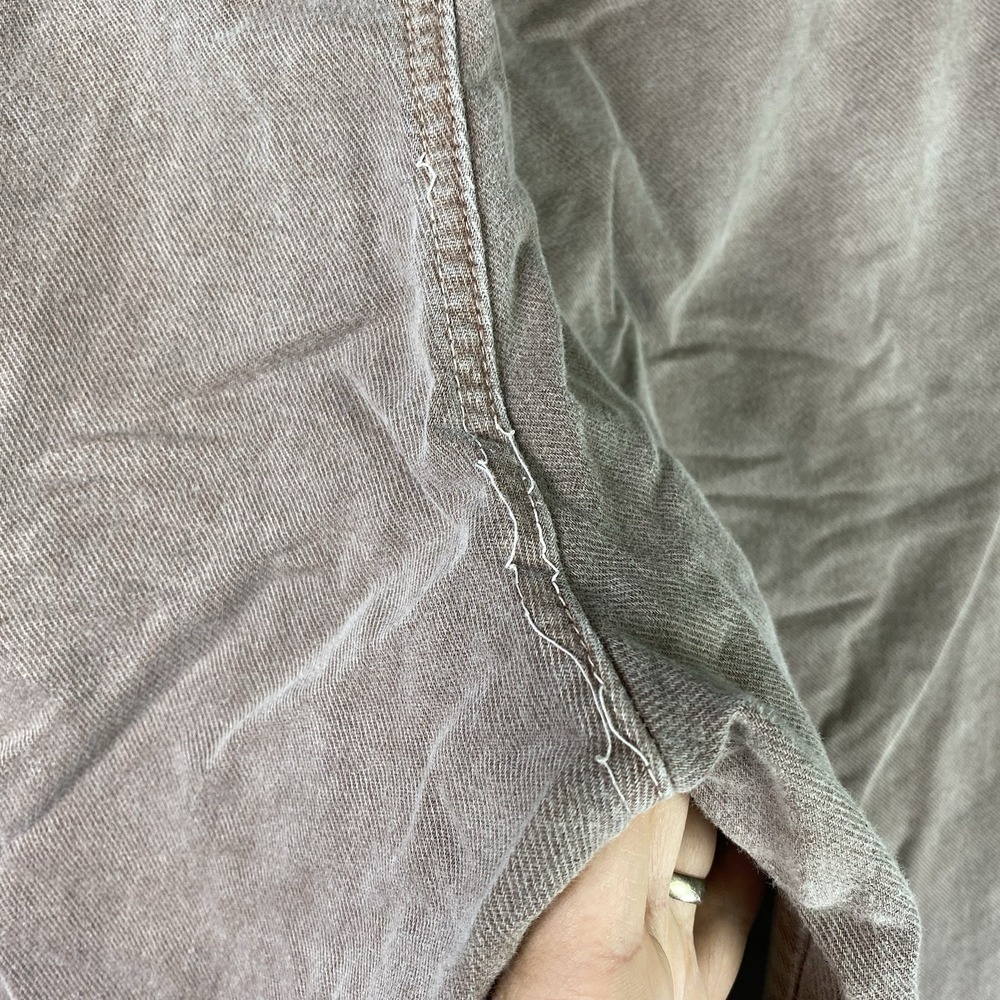 Crazy Shirts Hawaii Pants Mens Size XL Brown Chocolate Dyed Joggers Drawstring - Picture 9 of 16